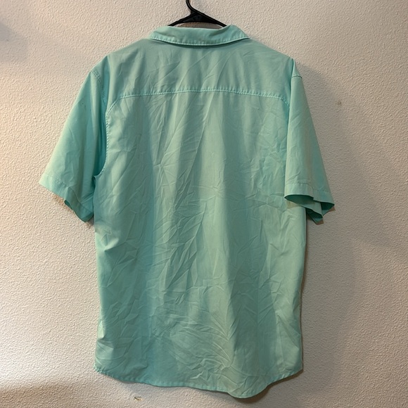 Columbia regular fit sun protector short sleeve button down size medium - Picture 5 of 5